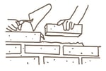 Illustration maçonnerie